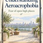 Understanding Aeroacrophobia PDF cover showing a rooftop garden from an interior doorway